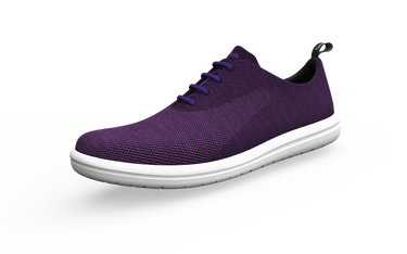 Amethyst on White